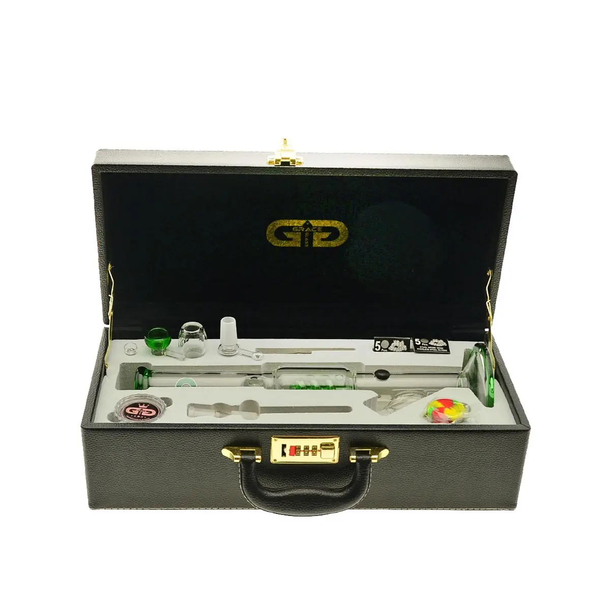 Grace Glass Bongset "Belle in a Box"