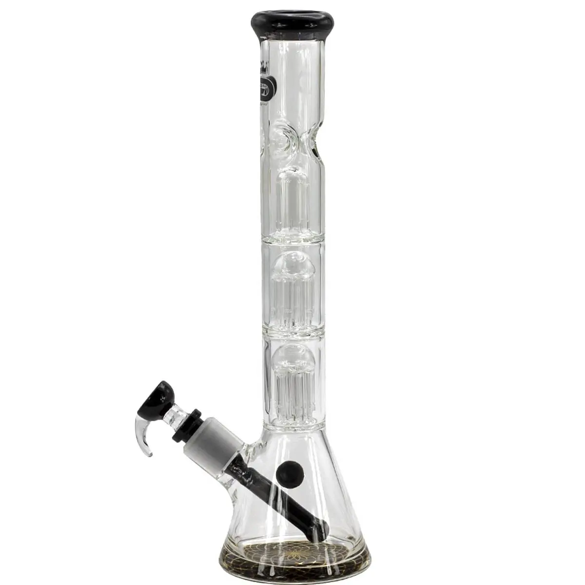 Grace Glass 'Triple Tree-Arm Percolator Beaker' 40cm schwarz