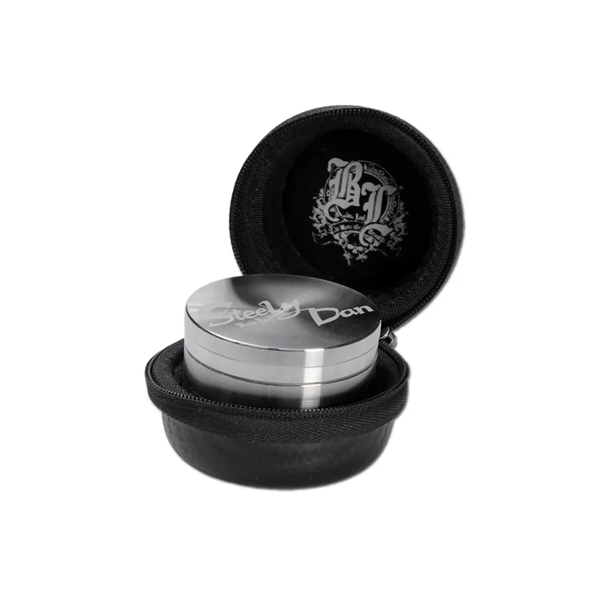 Stahl Grinder Steely Dan 2teilig 49mm mit Bag