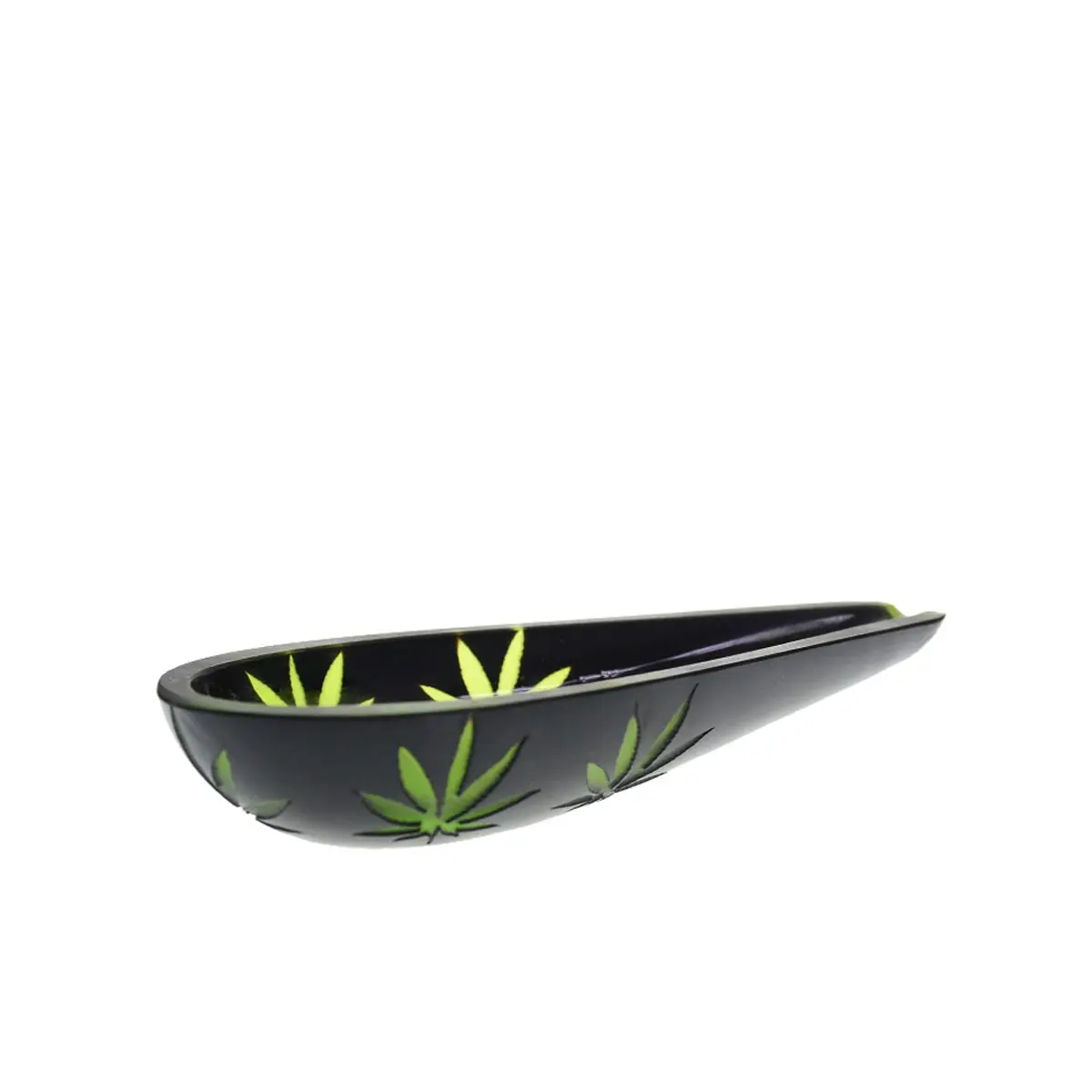 Black Leaf Glas Br&ouml;selschale gro&szlig;