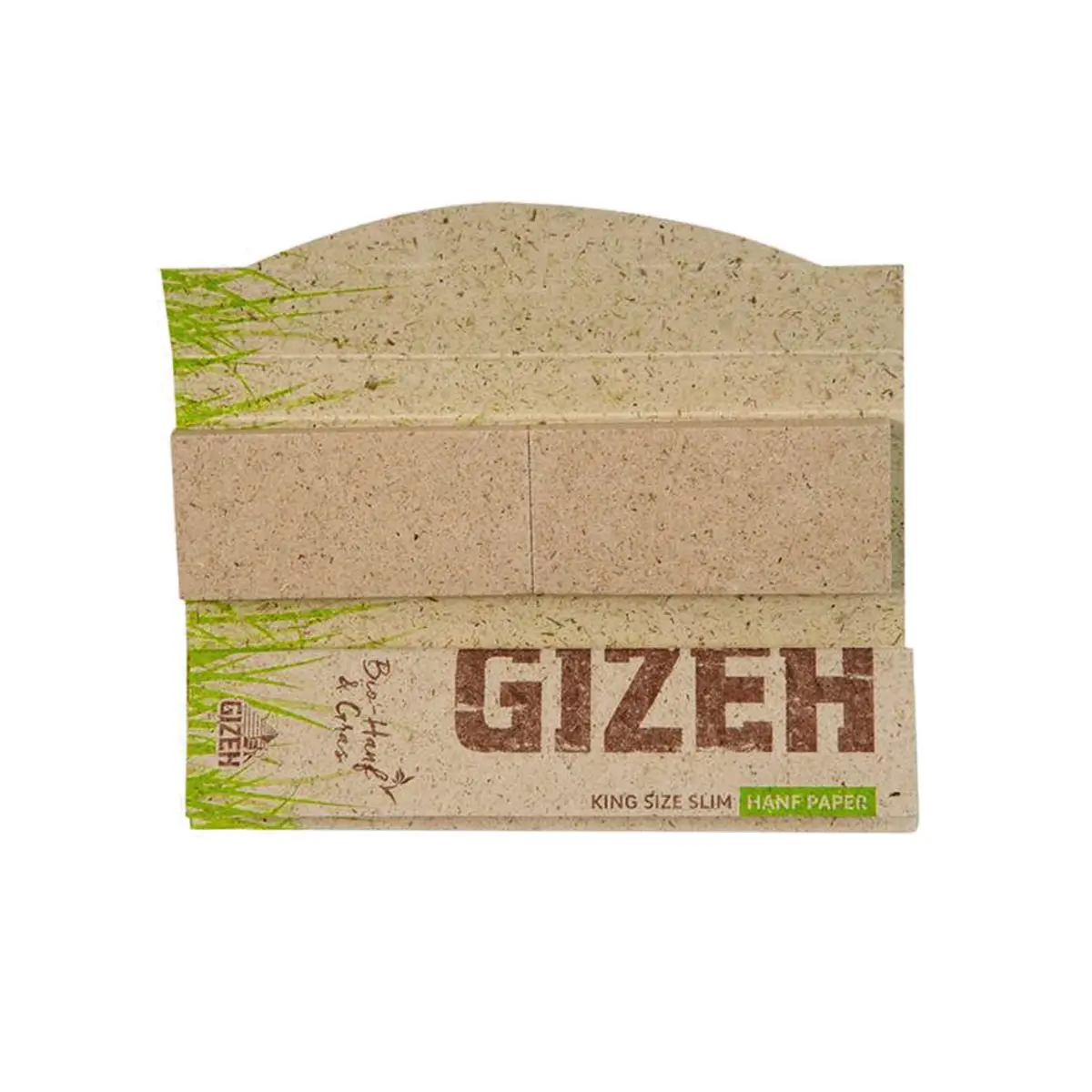 Gizeh Hanf & Gras King Size Slim mit Tips