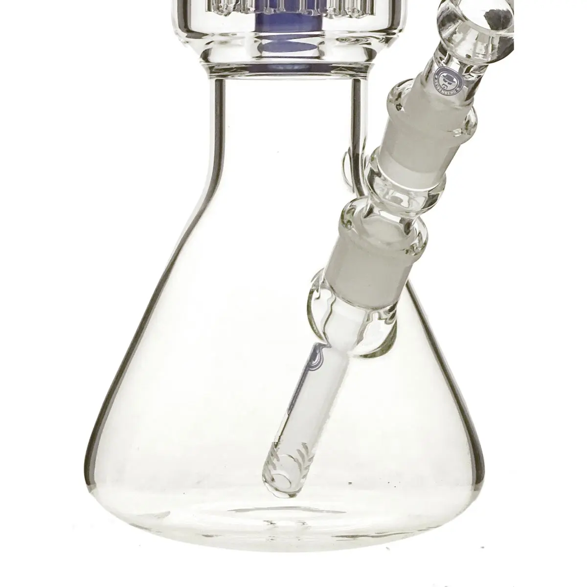 Heisenberg 'Beaker Bubble' 12-Arm Perc 18,8 - blau