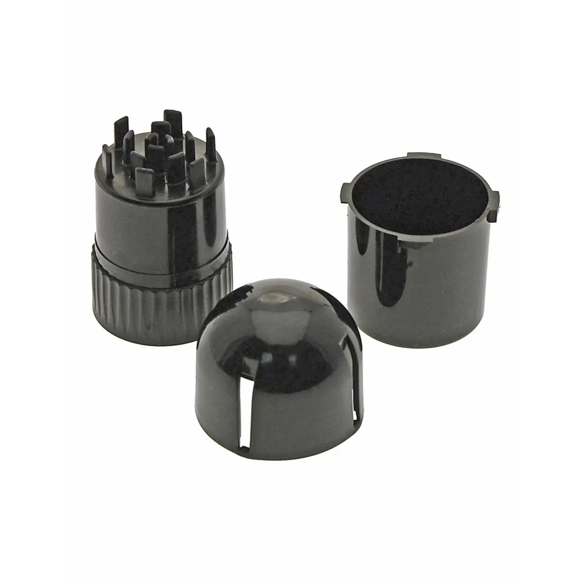 Acrylgrinder mit Vorratsfach 5 cm schwarz