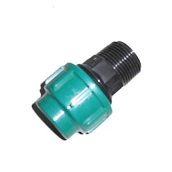 Kupplung 1 Zoll Aussengewinde - 25 mm (PE)