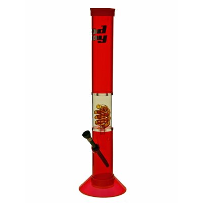 Bud Boy Acrylbong Percolator "Red Cane Boy"