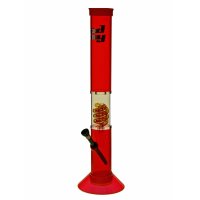 Bud Boy Acrylbong Percolator "Red Cane Boy"