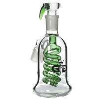 Grace Glass Vorkühler mit Spiralperc Grün 18.8