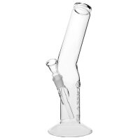 Glassic Glas Bong gebogen 30cm