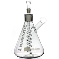 Narcotic Glasbong Kegelförmig 24cm