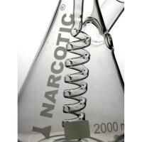 Narcotic Glasbong Kegelförmig 24cm