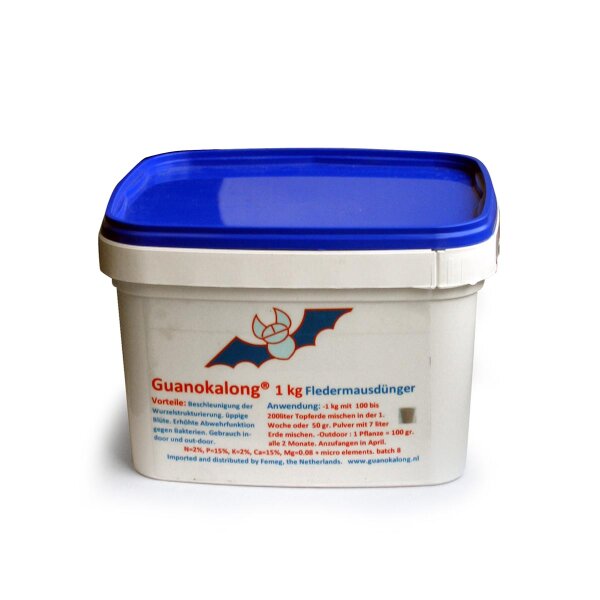 Guanokalong Fledermaus-Dünger 1 Kg