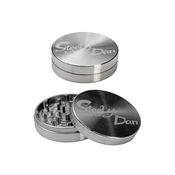 Stahl Grinder Steely Dan 2teilig 49mm mit Bag