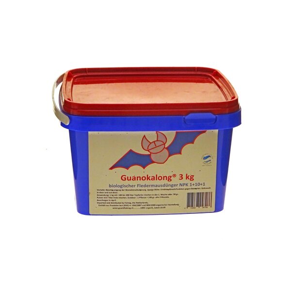 Guanokalong Powder Fledermaus-Dünger 3 kg
