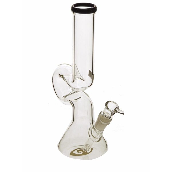 Glas Bong Black Omega 32cm