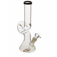 Glas Bong Black Omega 32cm