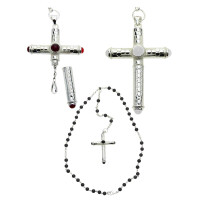 Kreuz mit integriertem Löffel & Achaten