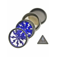 After Grow Thorinder Grinder mit Fenster schwarz / blau Mini