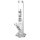 Ehle Eisbong gerade 500ml - 14,5er Sandgestrahlt