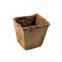 Anzuchttöpfe quadratisch, 8 x 8 cm, 14 Stück