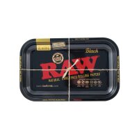 RAW Rolling Tray Small Black