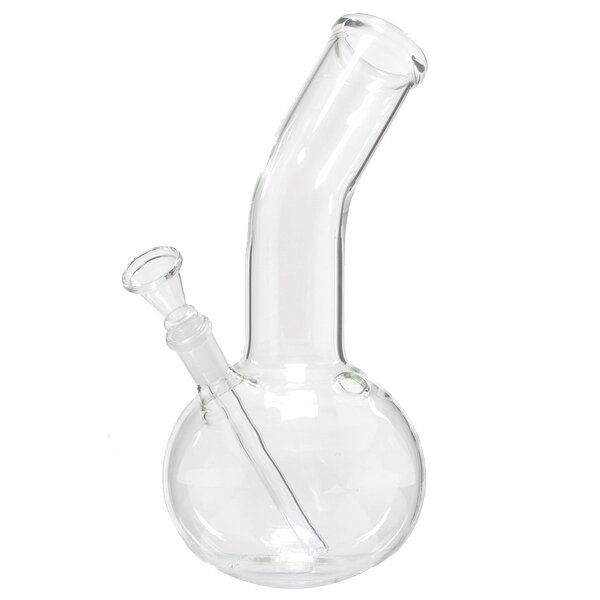 Klassische Mini Bong mit Bauch gebogen 23cm 14,5