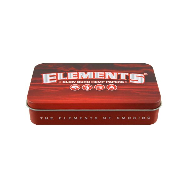 Elements Metall Dose - rot