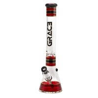 Grace Glass Classic Beaker 18,8 - rot