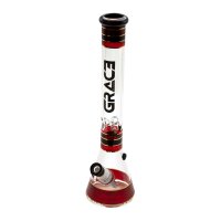 Grace Glass Classic Beaker 18,8 - rot