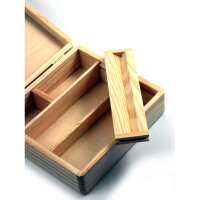 Roll Tray aus Holz mit Drehhilfe