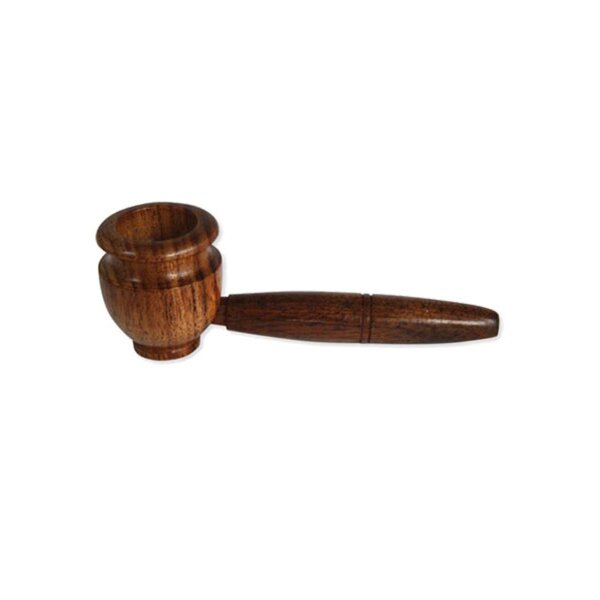 Rosenholzpfeife mit großem Kopf 7cm