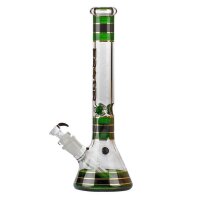 Grace Glass Bong Striped Series - grün