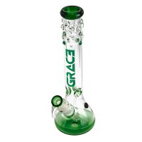 Grace Glass Bong Pearl - grün