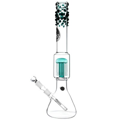 Heisenberg Beaker Bubble 12-Arm Perc 18,8 - grün