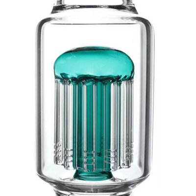 Heisenberg Beaker Bubble 12-Arm Perc 18,8 - grün