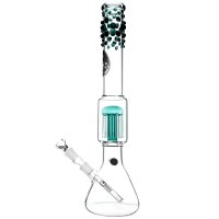 Heisenberg Beaker Bubble 12-Arm Perc 18,8 - grün