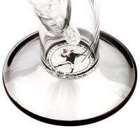 Grace Glass Banksy Flower Thrower Bong 34cm