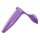 Reaktionsgefäße mit Schnappdeckel 0,5 ml violett