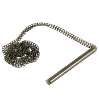 Metall Snorter mit Kette 6 cm