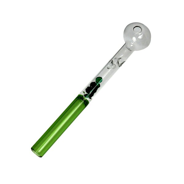 Ölpfeife Crystals 15 cm grün