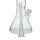 Glasbong Clear Beaker  20 cm