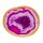 Glasscheibe Achat-Optik pink