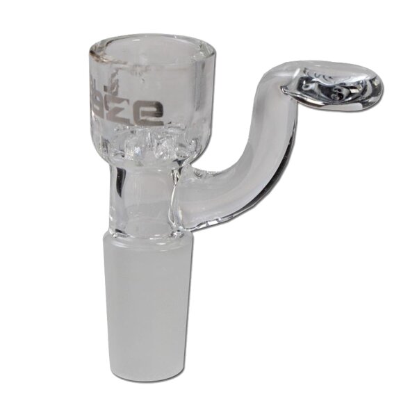 Blaze Glaskopf mit Sieb + Griff 14,5 klar