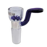Blaze Glaskopf mit Sieb + Griff 14,5 blau