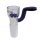 Blaze Glaskopf mit Sieb + Griff 14,5 blau