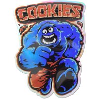 Mylar Schnellverschlussbeutel Cookies