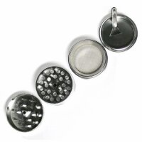 Geriffelter Grinder aus Aluminium