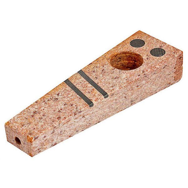Steinpfeife Keilform - 7,5 cm