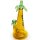 Grace Glass Yellow Palm 27cm
