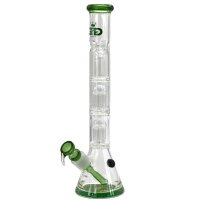 Grace Glass Triple Tree-Arm Percolator Beaker 40cm grün