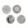 Edelstahl Grinder 40mm 4-teilig